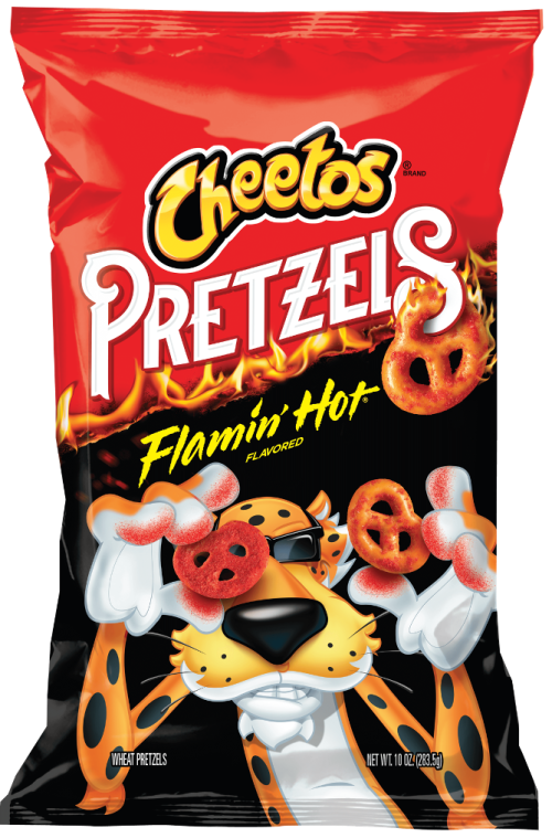 Cheetos Pretzels Flamin Hot