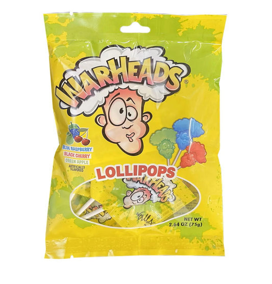 Warheads Lollipops