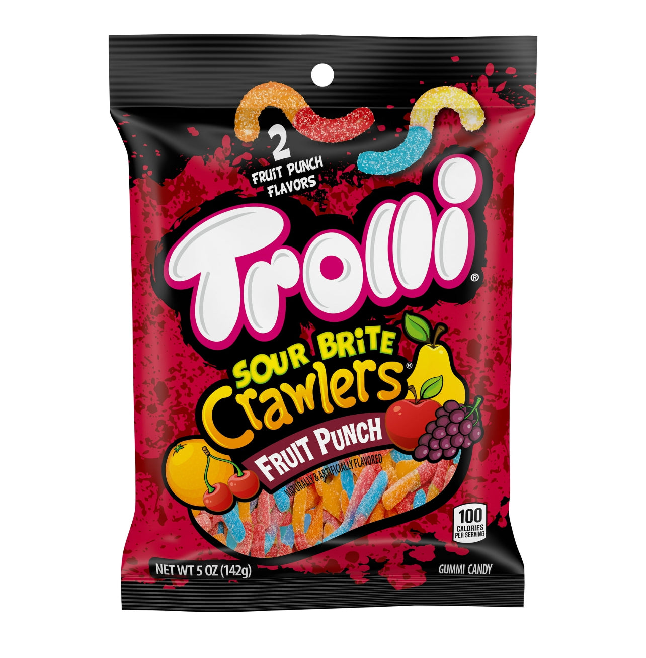 Trolli Sour Bright Fruit Punch Crawlers