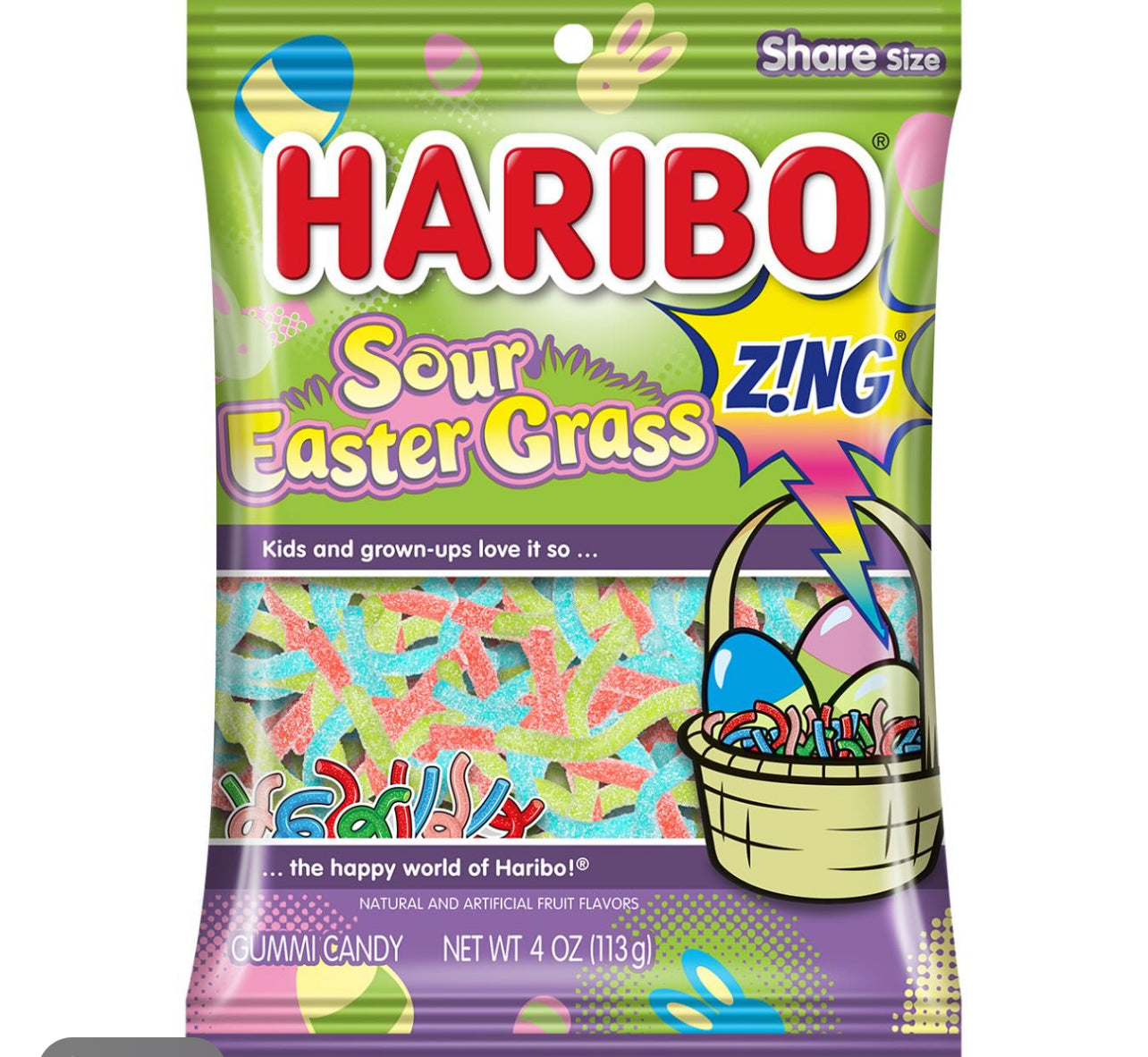 Haribo Easter Grass