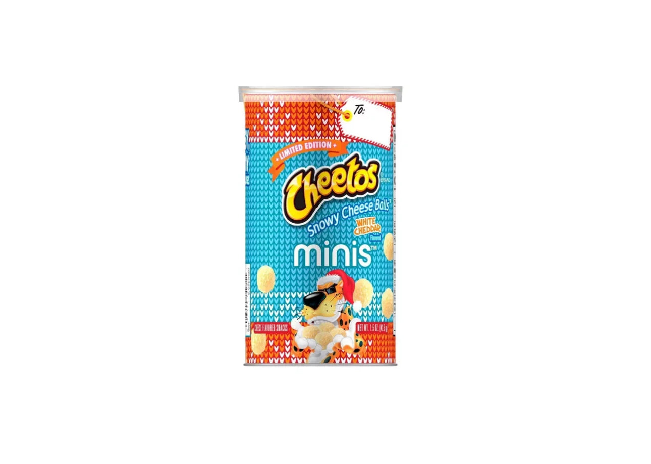 Cheetos Minis Snowy Cheese Balls White Cheddar - Single Serve - 1.5oz