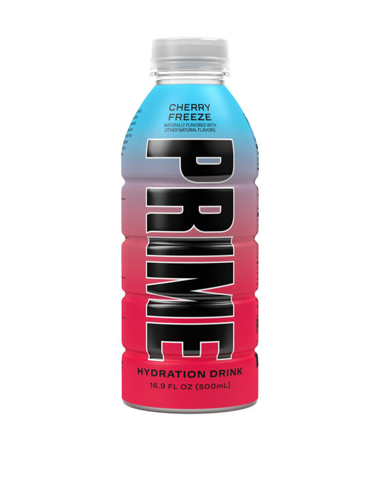 Prime Hydration Cherry Freeze Color Changing Bottle USA