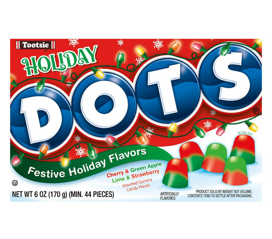 Dots Holiday Gummy Candy, 6 oz