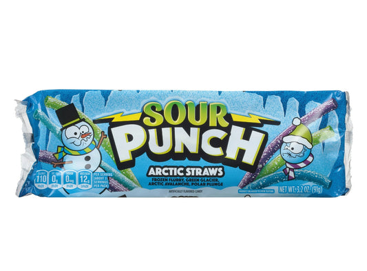 Sour Punch Arctic Straws 3.2 oz. Tray