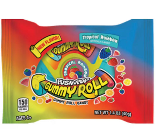 Push Pop Gummy Roll