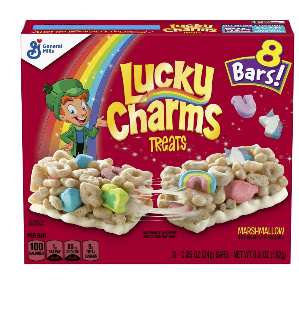 Lucky Charms Cereal Bars 8ct