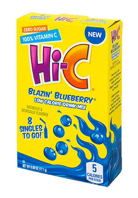 Hi-C Blazin’ Blueberry Drink Mix