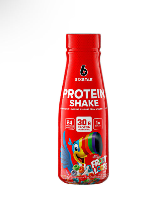 Froot Loops Protein Shake