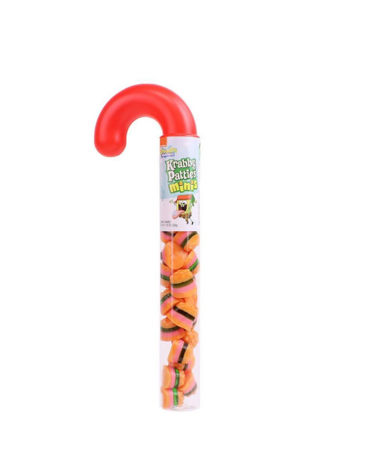 Krabby Patties Mini Candy Cane Tube