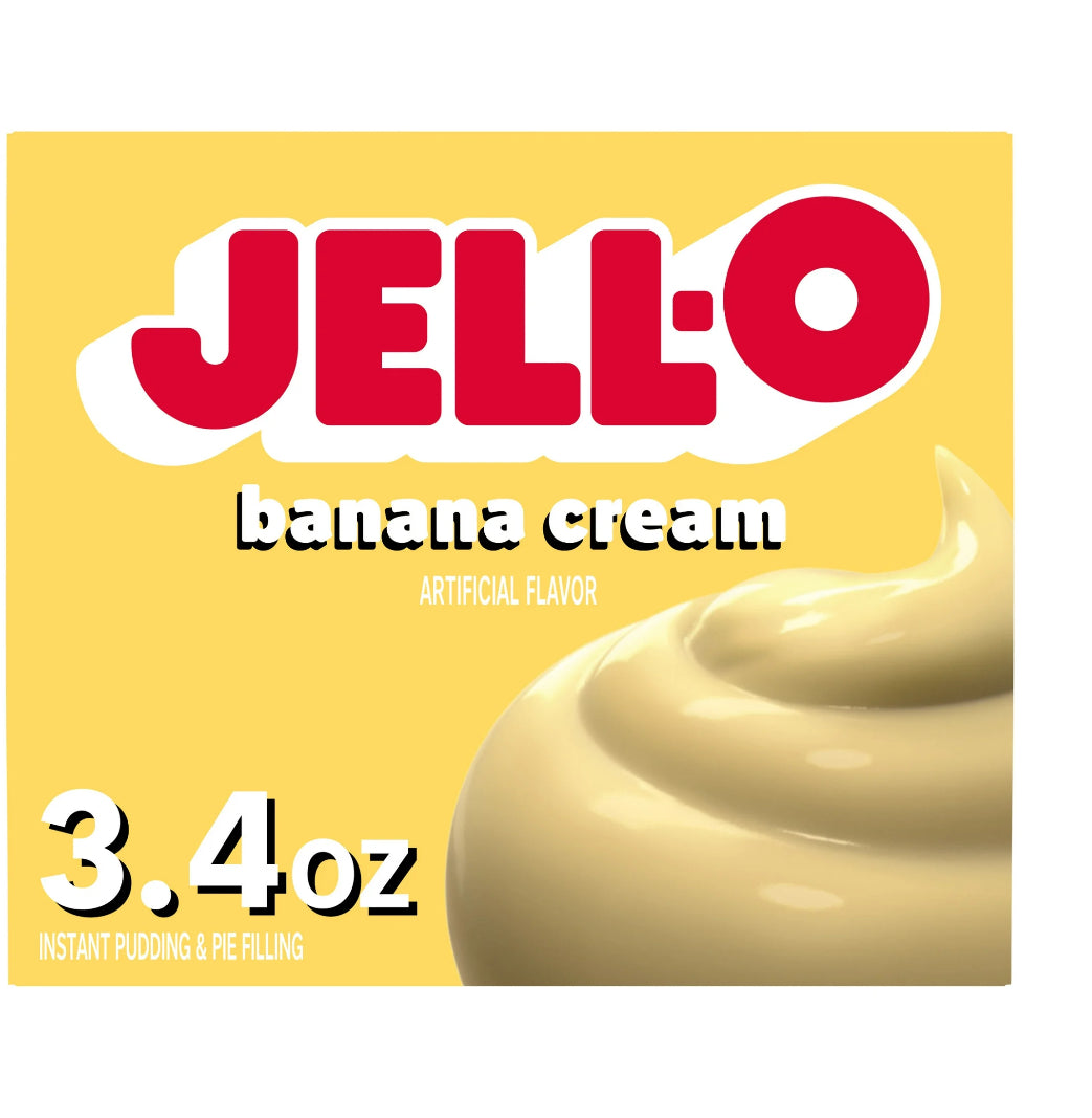 Banana Cream Jello