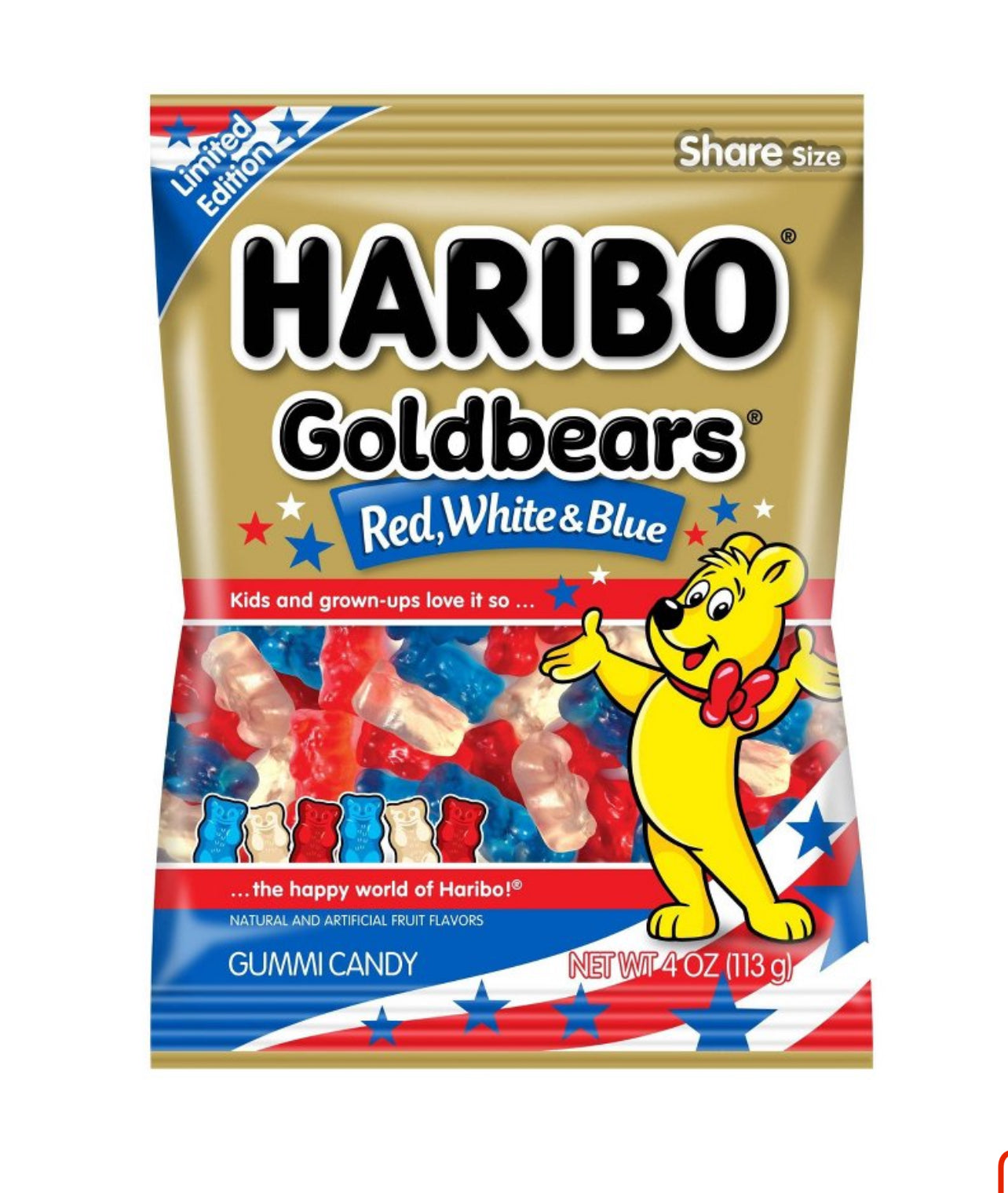 Haribo Red White & Blue