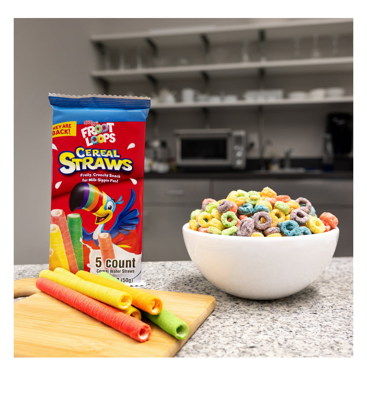 Froot Loops Cereal Straws