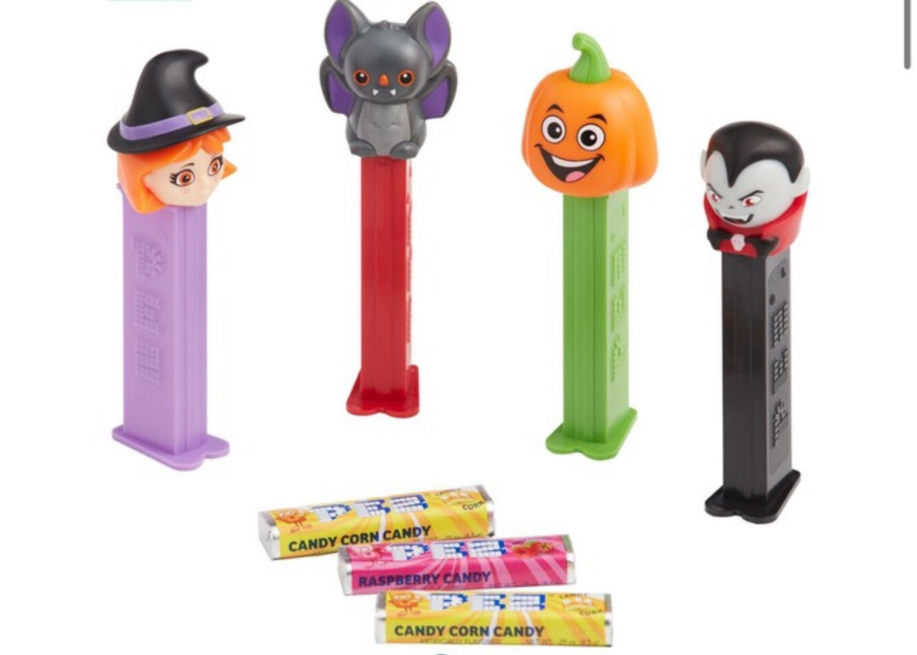 Pack of 4 Halloween Pez