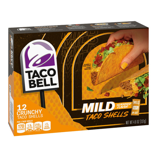 Taco Bell Mild Shells 12ct