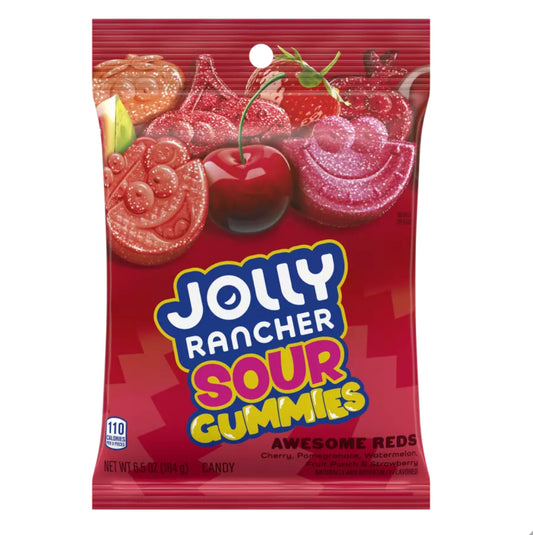 Jolly Ranchers Sour Gummies Awesome Reds