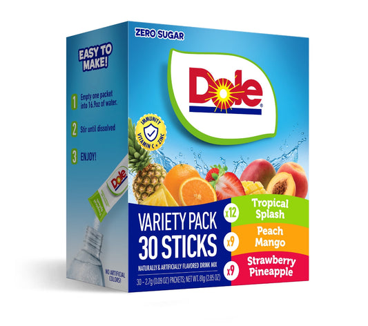 Dole Fruit Drink Mix Variety Pack 30ct