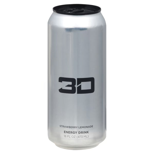 3D Energy Drink Strawberry Lemonade