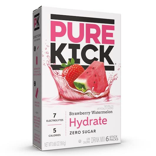 Pure Kick Strawberry Watermelon Drink Mix