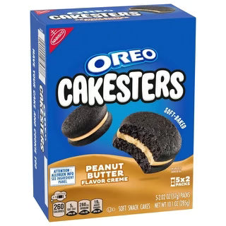 Oreo Cakesters Peanut Butter Box