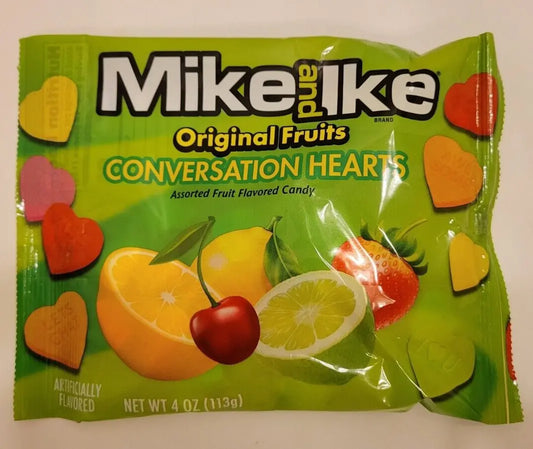 Mike and Ike Conversation Hearts