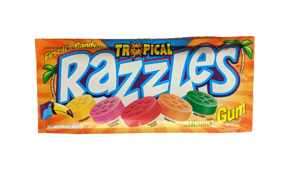 Razzlers Gum Tropical