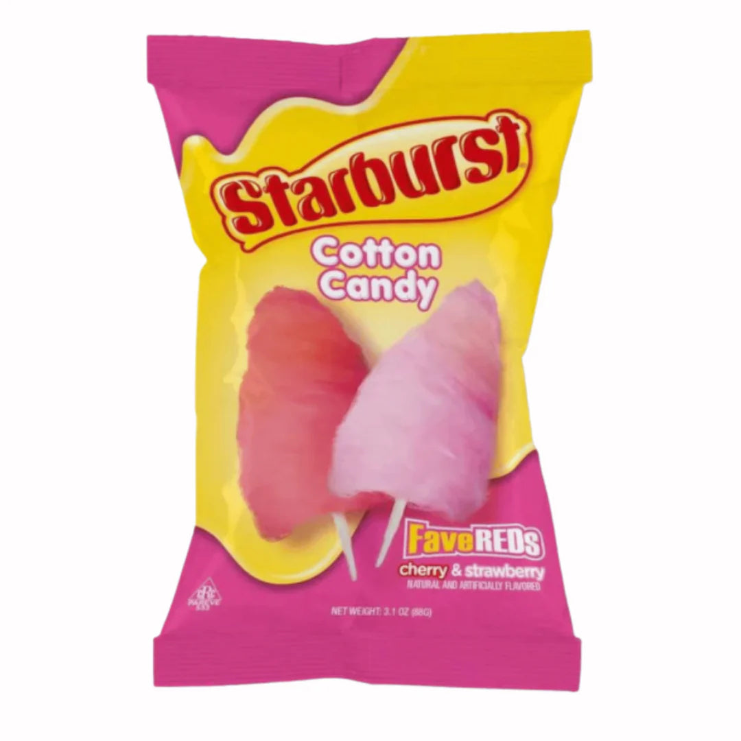 Starburst Fave Reds Cotton Candy