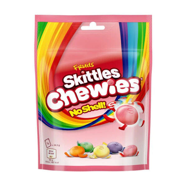 Skittles Chewies No Shell from UK