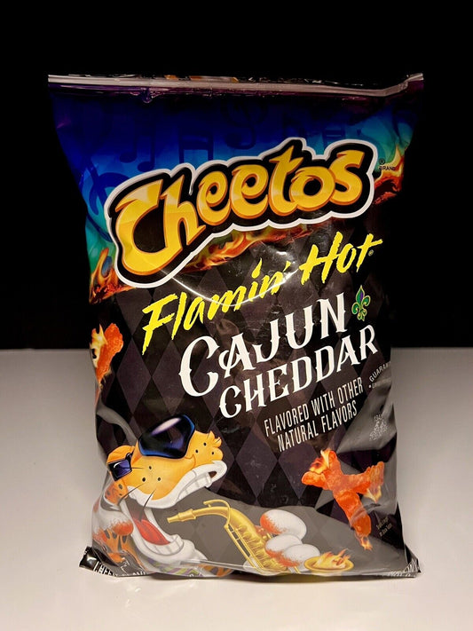 Cheetos Cajun Cheddar Flamin Hot