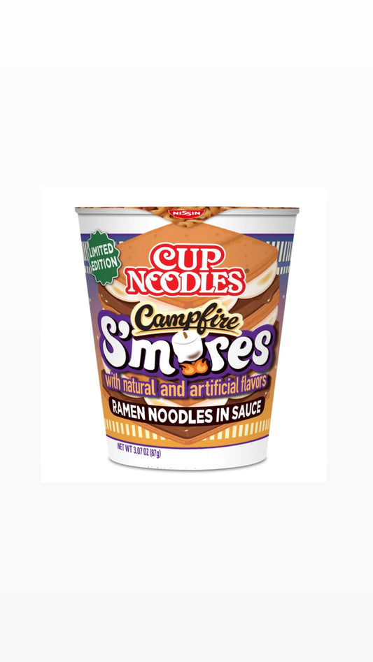 Cup Of Noodles Campfire Smores