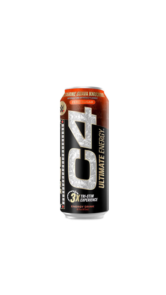 C4 Energy WWE Nectarine Guava Knockout