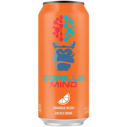 Gorilla Minds Energy Drink - Orange Rush