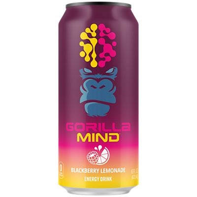 Gorilla Minds Energy Drink - BlackBerry Lemomade