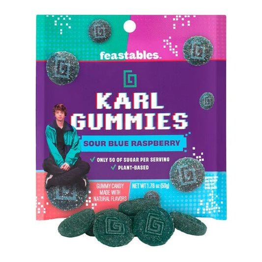 Feastables Karl Gummies Blue Raspberry