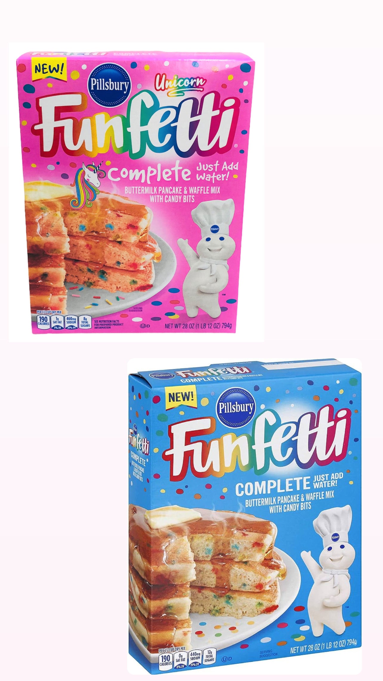 Funfetti Complete Pancake Mixes