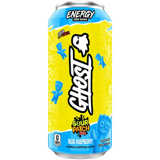 Ghost Energy Sour Patch Kids Blue Raspberry