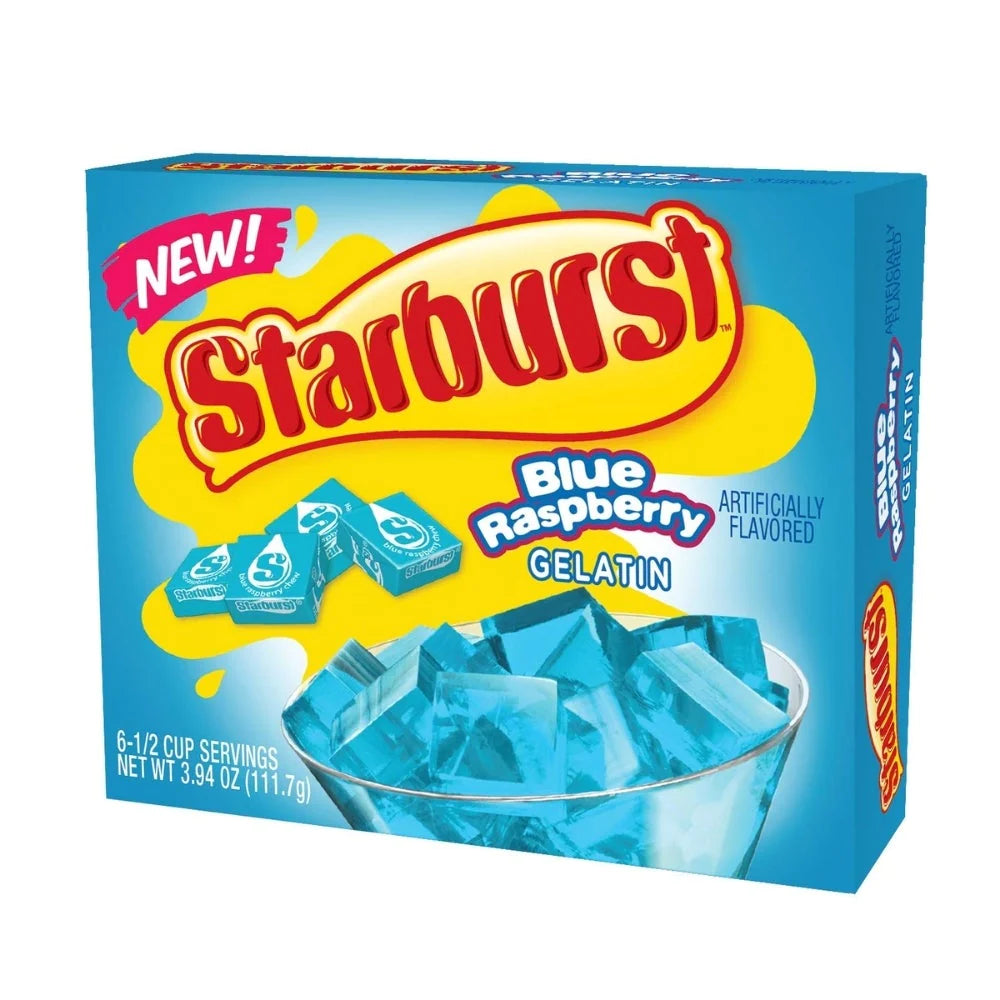 Starburst Blue Raspberry Jello