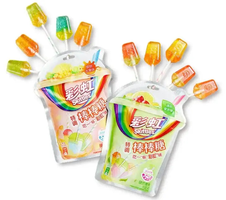 Skittles Tea Lollipops from CHINA