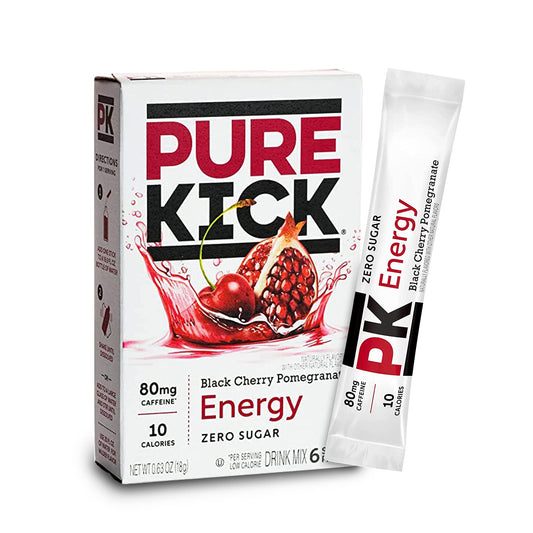 Pure Kick Energy Black Cherry Pomegranate Drink Mix