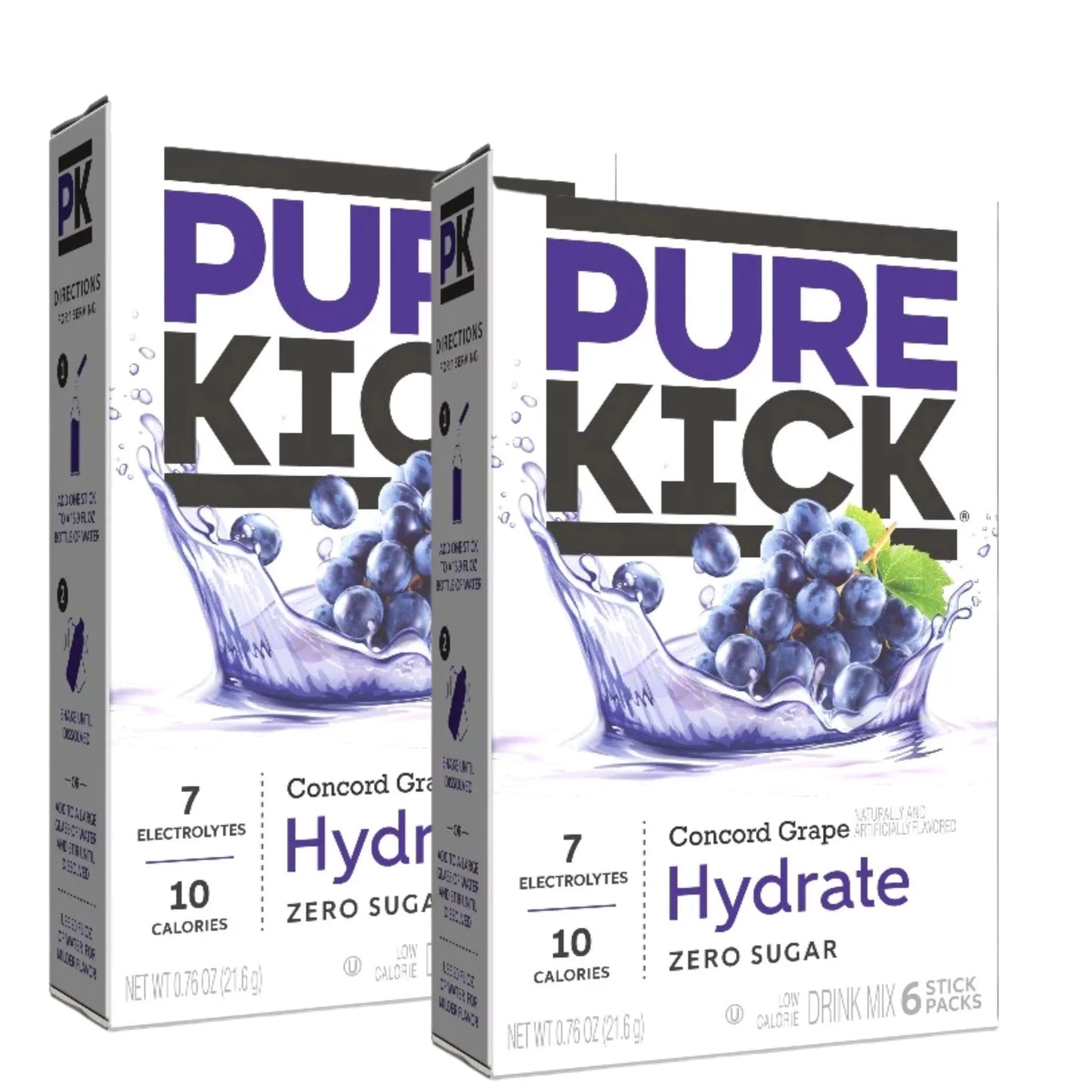 Pure Kick Hydration Concord Grape 6p