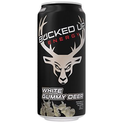 Bucked Up Energy White Gummy Deer