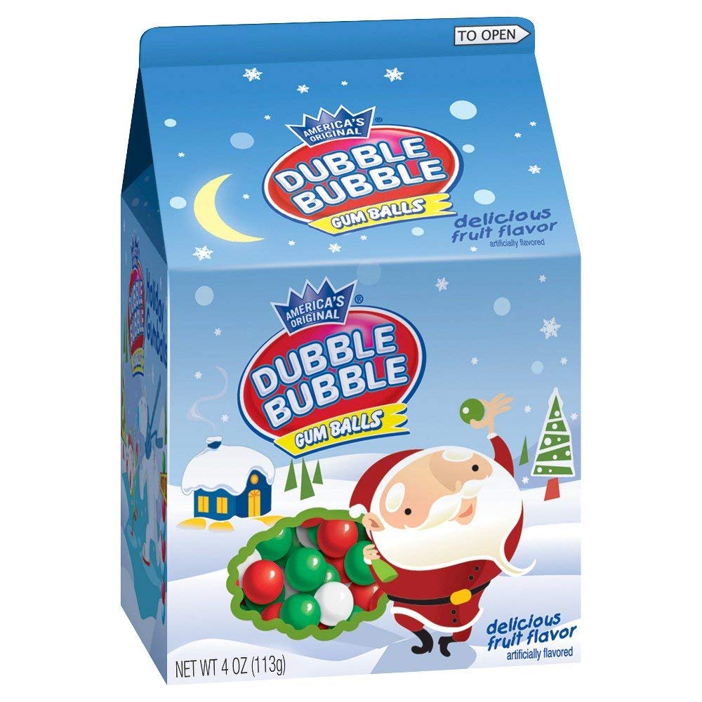 Dubble Bubble Christmas Gum Balls