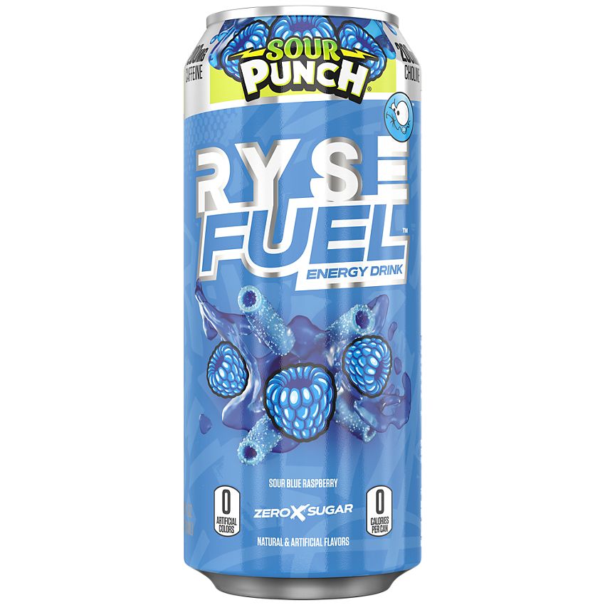 Ryse Energy Sour Punch Blue Razz – Sugar Rush Barrie