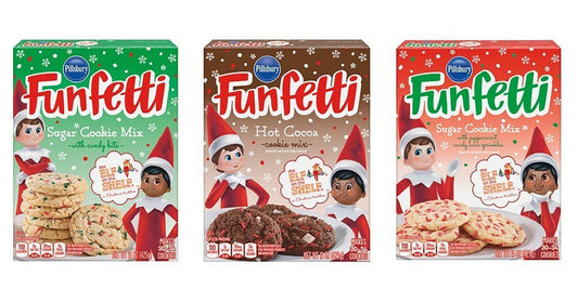 Funfetti Elf On The Shelf Cookie Mixes