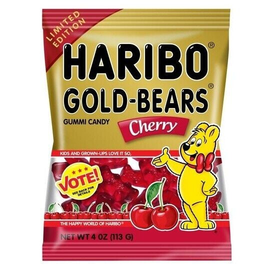 Haribo Limited Edition Cherry Bears