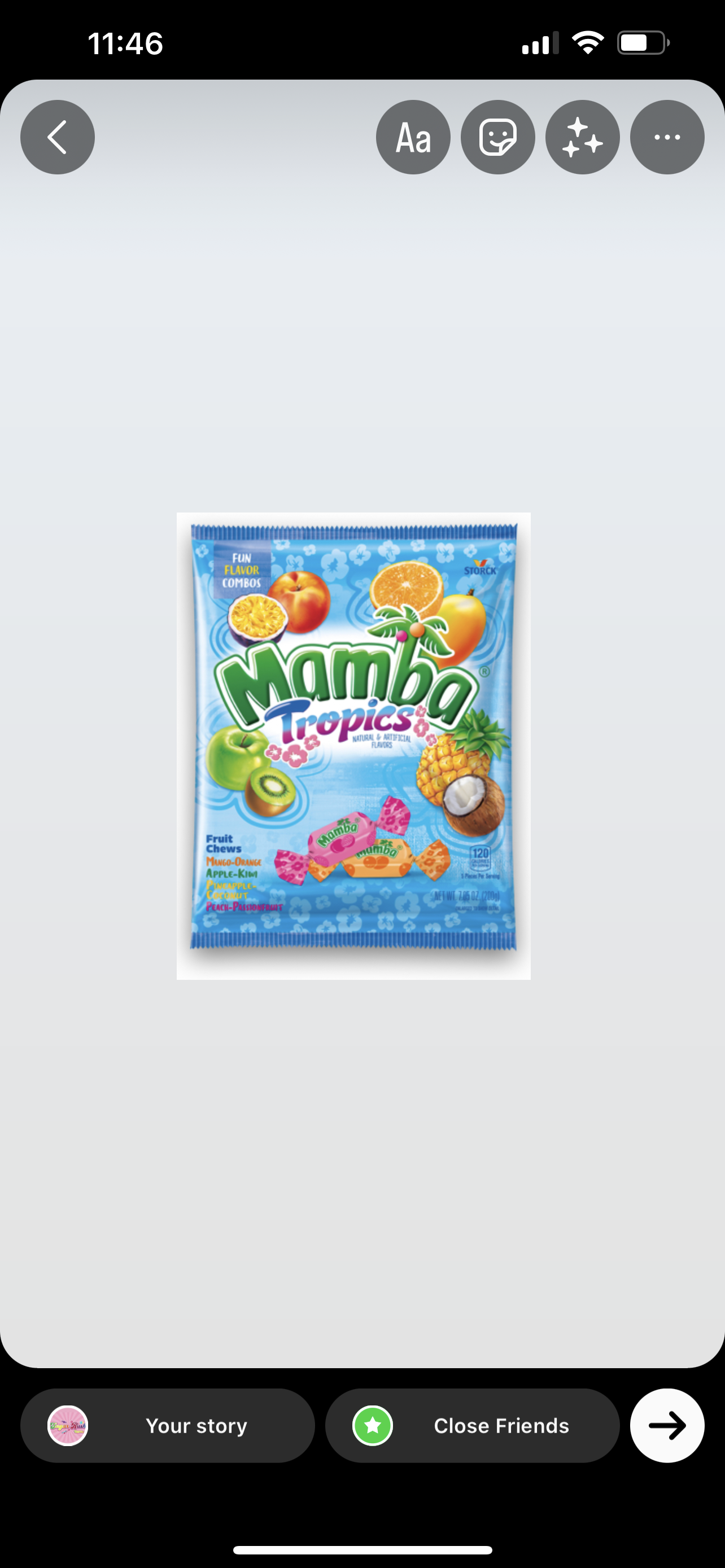 Mamba Tropics Fruit Chews