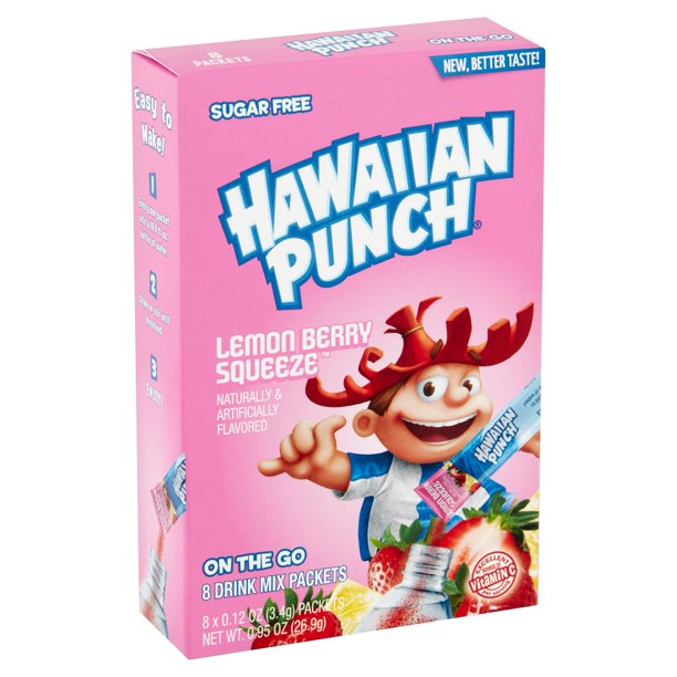 Hawaiian Punch Lemon Berry Squeeze Drink Mix