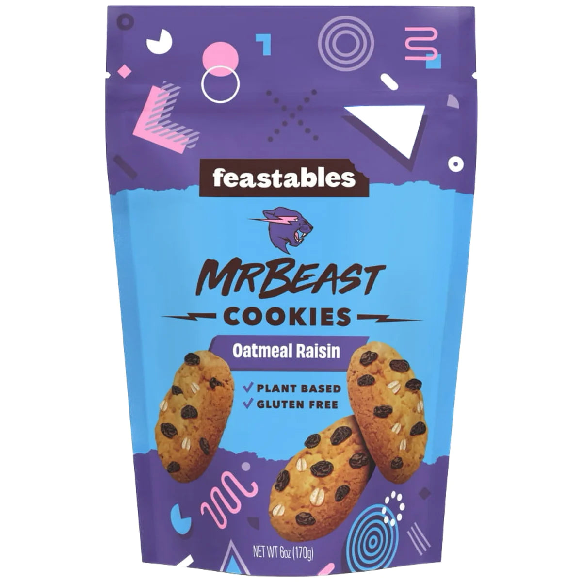 Mr Beast Feastables Oatmeal Rasin Cookies