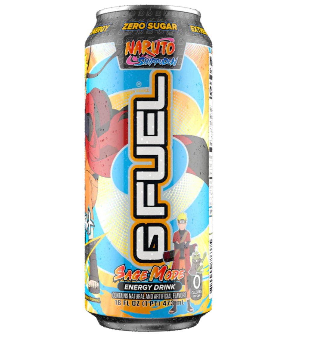 GFuel Naruto Sage Mode Energy Drink – Sugar Rush Barrie