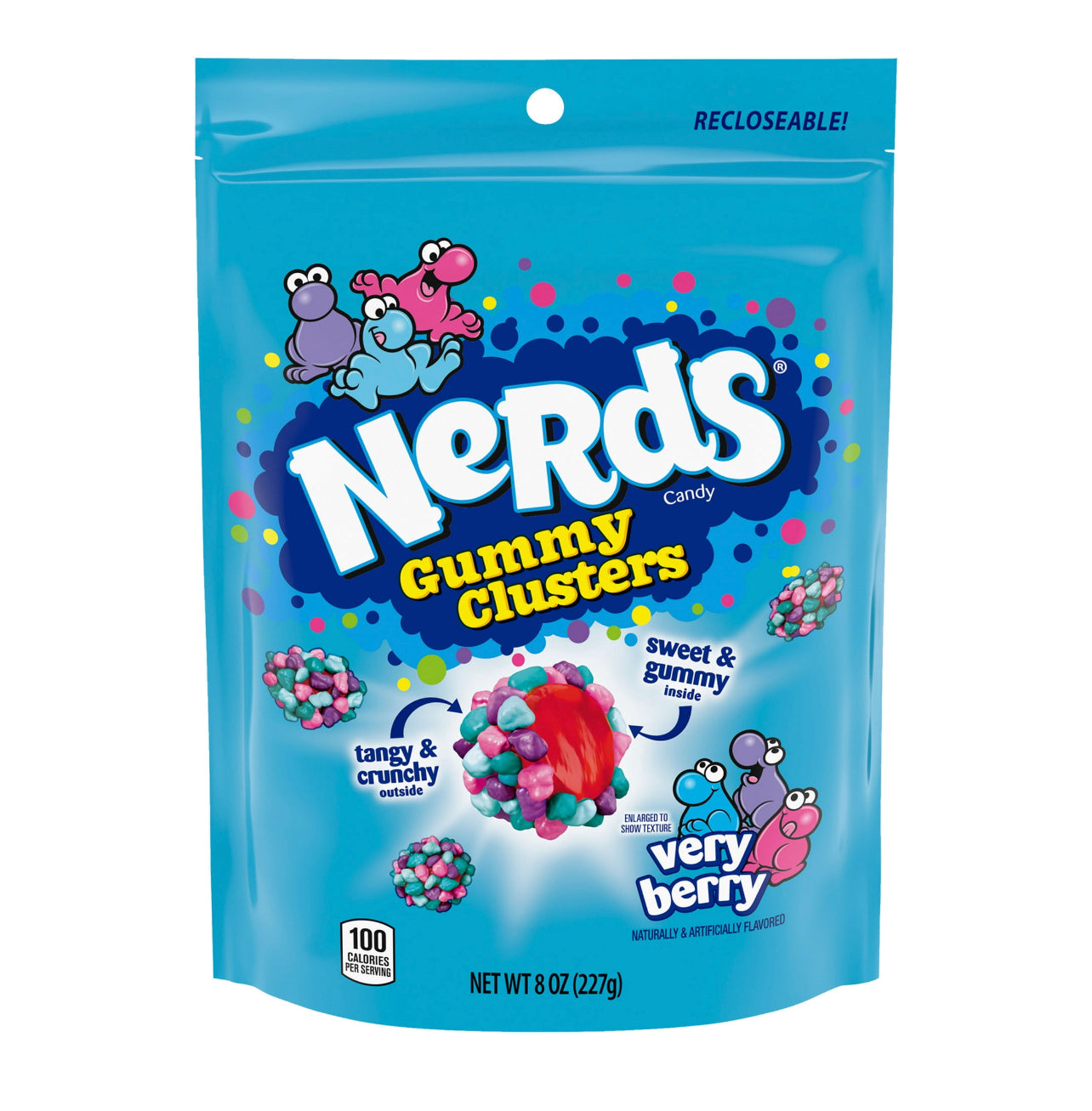 Nerds Clusters Very Berry Bag