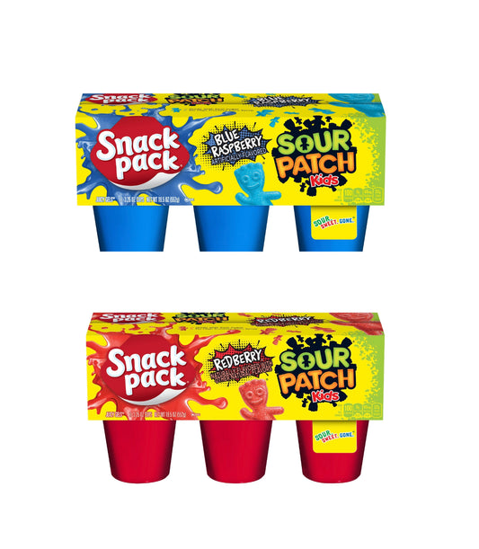 Sour Patch Kids Snack Pack Jello